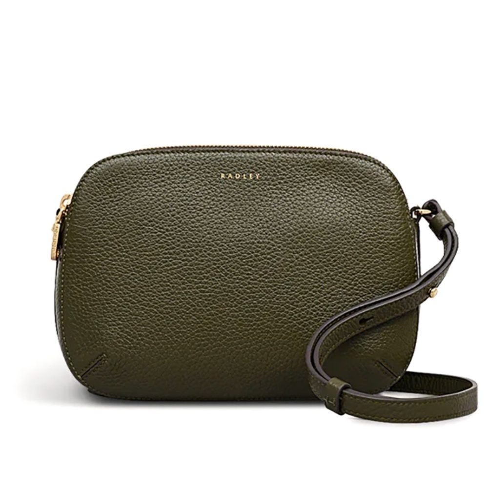 RADLEY London Dukes Place Multi-Compartment Leather Crossbody Bag - Pine Needle